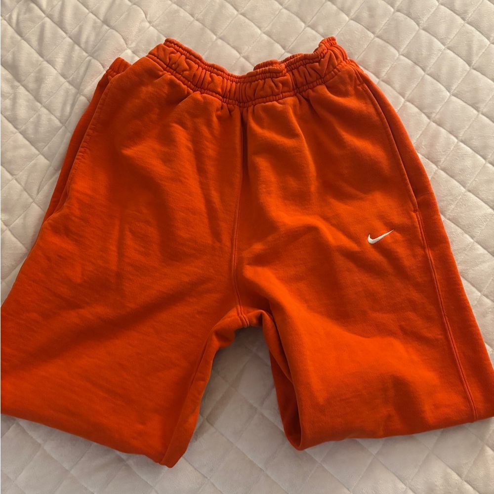 Nike Orange Sweatpants